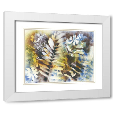 On the Wild Side White Modern Wood Framed Art Print with Double Matting by Owen-Cullimore, Tracy