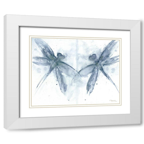 Fly Away White Modern Wood Framed Art Print with Double Matting by Owen-Cullimore, Tracy