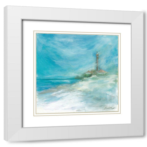 Your Way Home White Modern Wood Framed Art Print with Double Matting by Owen-Cullimore, Tracy