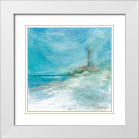 Your Way Home White Modern Wood Framed Art Print with Double Matting by Owen-Cullimore, Tracy