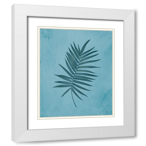 Beautiful Solitude White Modern Wood Framed Art Print with Double Matting by Yass Naffas Designs