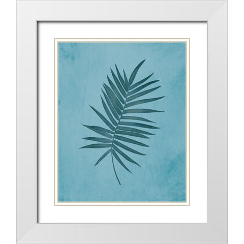 Beautiful Solitude White Modern Wood Framed Art Print with Double Matting by Yass Naffas Designs