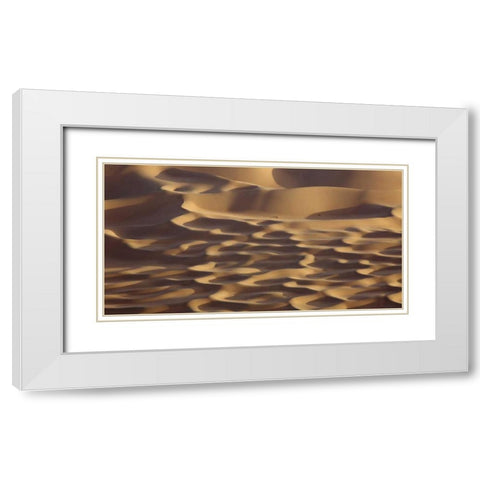 China, Badain Jaran Desert Desert patterns White Modern Wood Framed Art Print with Double Matting by Anon, Ellen