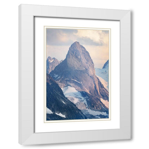 Bugaboo Spire-Bugaboo Provincial Park Purcell Mountains-British Columbia White Modern Wood Framed Art Print with Double Matting by Majchrowicz, Alan