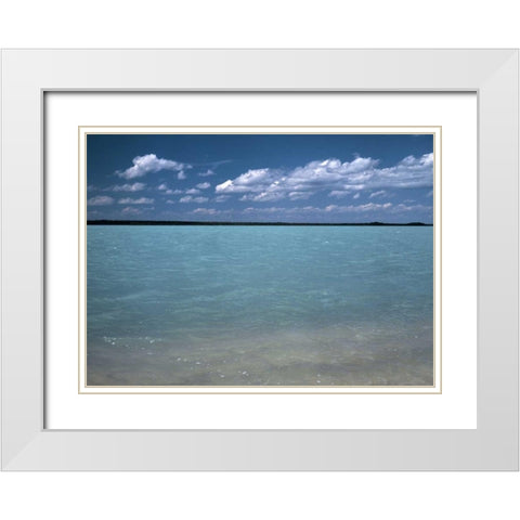 Canada, Manitoba, Lake Manitoba White Modern Wood Framed Art Print with Double Matting by Grandmaison, Mike