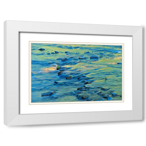 Canada-New Brunswick-Saint-Jacques La Petite Riviere Iroquois scenic White Modern Wood Framed Art Print with Double Matting by Jaynes Gallery