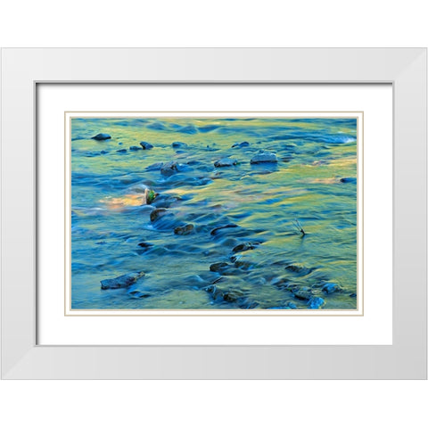 Canada-New Brunswick-Saint-Jacques La Petite Riviere Iroquois scenic White Modern Wood Framed Art Print with Double Matting by Jaynes Gallery