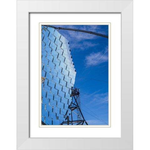 Canary Islands--Roque de los Muchachos Observatory-The Florian Goebel MAGIC Telescopes White Modern Wood Framed Art Print with Double Matting by Bibikow, Walter