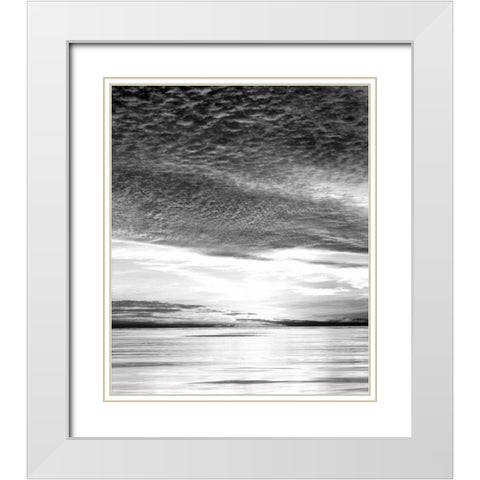 California, San Diego Sunset Cliffs at Sunset White Modern Wood Framed Art Print with Double Matting by Talbot Frank, Christopher