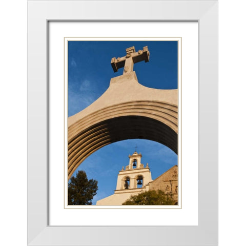Cuitzeo, Mexico White Modern Wood Framed Art Print with Double Matting by Rotenberg, Nancy