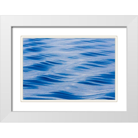 USA, Alaska Water abstract White Modern Wood Framed Art Print with Double Matting by Paulson, Don