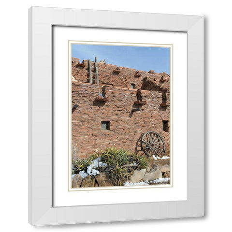 Hopi House-Grand Canyon National Park-Arizona-USA White Modern Wood Framed Art Print with Double Matting by Reynolds, Gerry