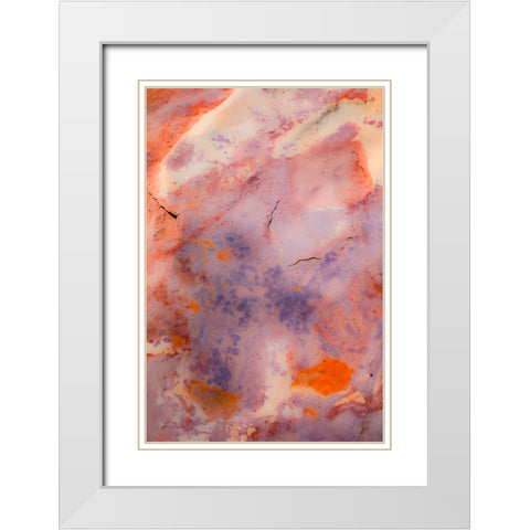 Sedona- Arizona. Cathedral Rock- patterns White Modern Wood Framed Art Print with Double Matting by Sienda, Jolly