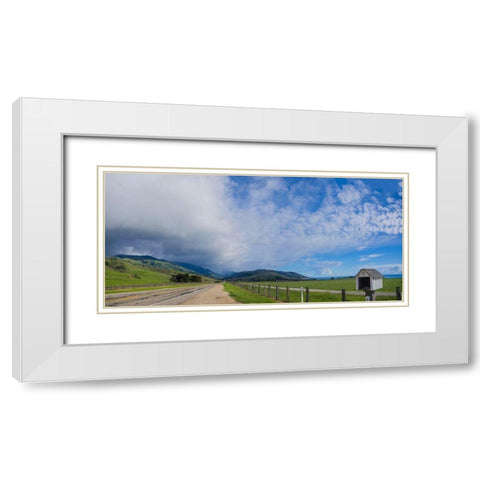 Andrew Molera State Park-California-USA White Modern Wood Framed Art Print with Double Matting by Miller, Anna