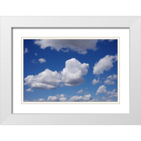 USA, California, San Diego, Clouds White Modern Wood Framed Art Print with Double Matting by Talbot Frank, Christopher