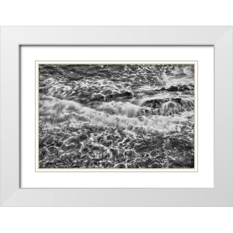 Point Lobos-Carmel-California White Modern Wood Framed Art Print with Double Matting by Ford, John