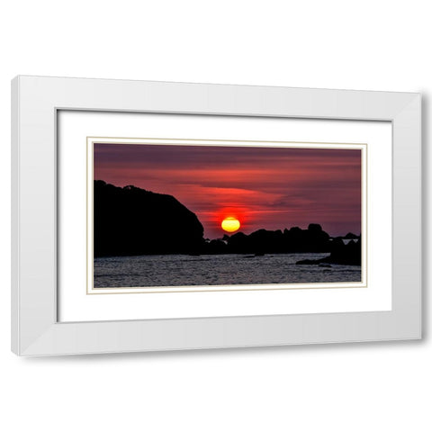 USA-California-Crescent City White Modern Wood Framed Art Print with Double Matting by Restuccia, Joe III