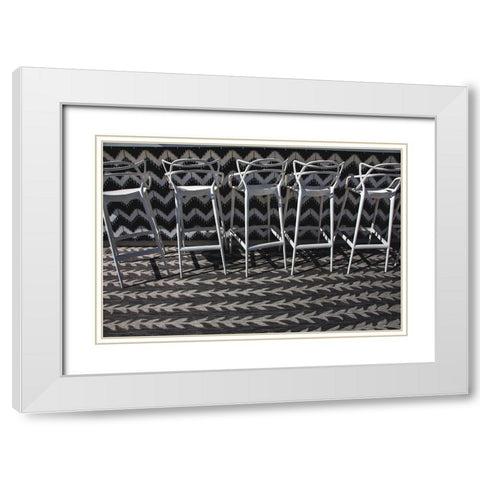 V Palm Springs Hotel-Palm Springs-California White Modern Wood Framed Art Print with Double Matting by Beraldo, Zandina Muench