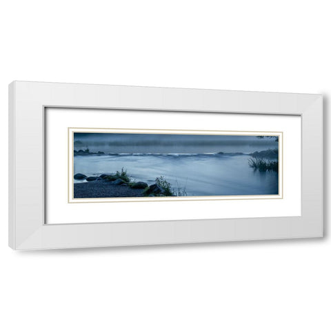 USA-Minnesota-Itasca State Park-Mississippi Headwaters White Modern Wood Framed Art Print with Double Matting by Hawkins, Peter