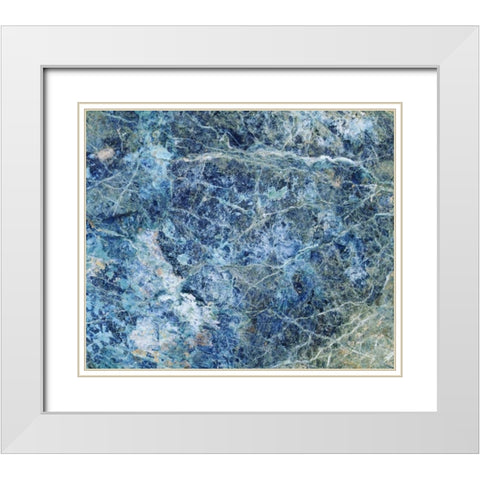 USA, Oregon, Patterns of a rock White Modern Wood Framed Art Print with Double Matting by Talbot Frank, Christopher