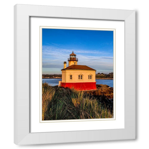 USA-Oregon-Bandon-Beach White Modern Wood Framed Art Print with Double Matting by Restuccia, Joe III