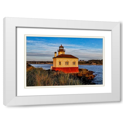 USA-Oregon-Bandon-Beach White Modern Wood Framed Art Print with Double Matting by Restuccia, Joe III
