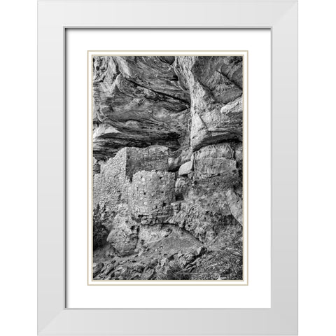 Little Westwater Ruin-Canyonlands National Park-Utah White Modern Wood Framed Art Print with Double Matting by Ford, John