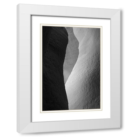 Utah Grand Staircase-Escalante National Monument-Spooky Gulch White Modern Wood Framed Art Print with Double Matting by Wild, Jamie and Judy