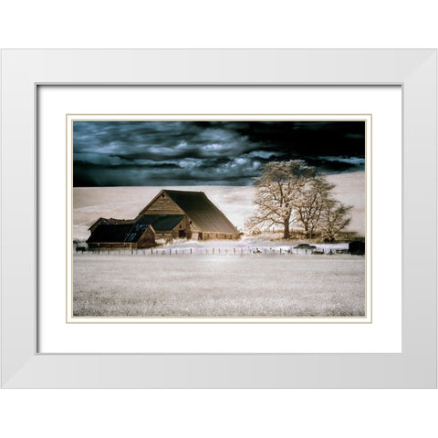 USA-Washington State-Palouse White Modern Wood Framed Art Print with Double Matting by Theodore, George and Marilu
