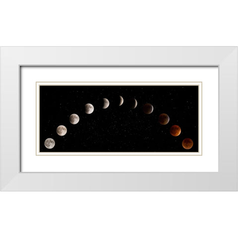 Twelve Apostles Of The Earth White Modern Wood Framed Art Print with Double Matting by Dujic LightHunter, Zoran