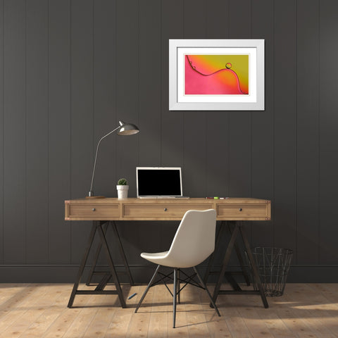 During White Modern Wood Framed Art Print with Double Matting by Westum, Heidi