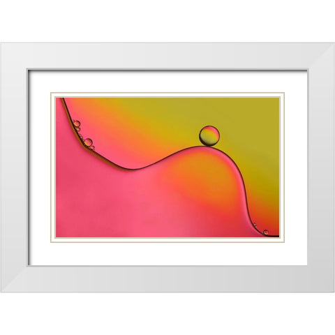 During White Modern Wood Framed Art Print with Double Matting by Westum, Heidi