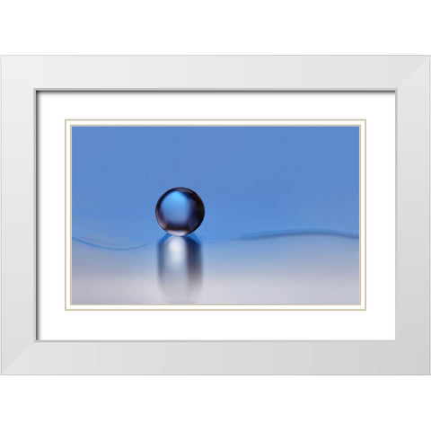 To Find Silence White Modern Wood Framed Art Print with Double Matting by Westum, Heidi