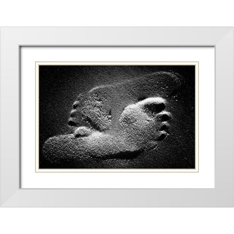 69 Feet White Modern Wood Framed Art Print with Double Matting by C Neale, Michael