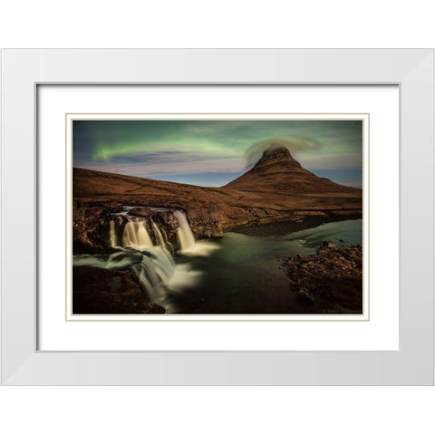 Covered ... White Modern Wood Framed Art Print with Double Matting by Svoboda Mqep, Peter