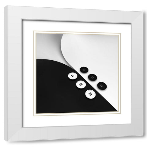 Prepare White Modern Wood Framed Art Print with Double Matting by Bunjamin, Antonyus