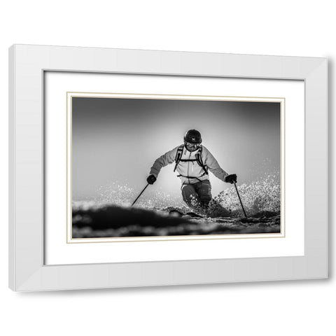 Philip Pirin White Modern Wood Framed Art Print with Double Matting by Verbiest, Eric