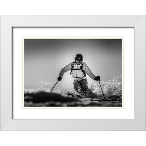 Philip Pirin White Modern Wood Framed Art Print with Double Matting by Verbiest, Eric