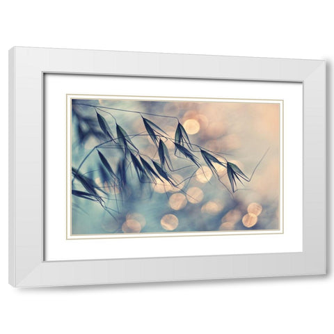 ...Lll White Modern Wood Framed Art Print with Double Matting by Lazarov, Dimitar