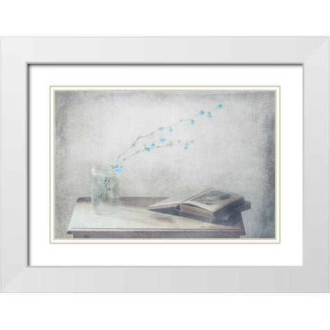 There Is Another Loneliness White Modern Wood Framed Art Print with Double Matting by Devos, Delphine
