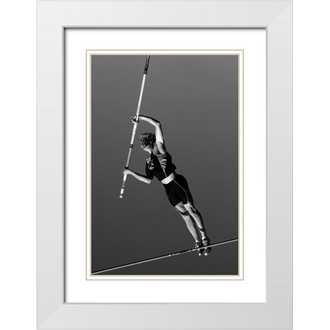 Force Of Desire II. White Modern Wood Framed Art Print with Double Matting by Kravanja, Jure