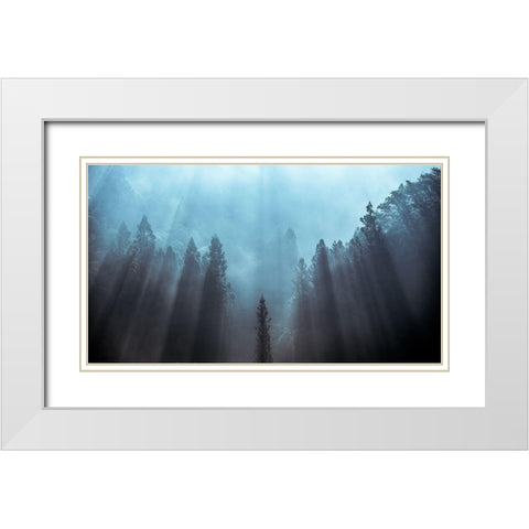 Light To Be Believed Likely White Modern Wood Framed Art Print with Double Matting by Fujii, Tsuneya