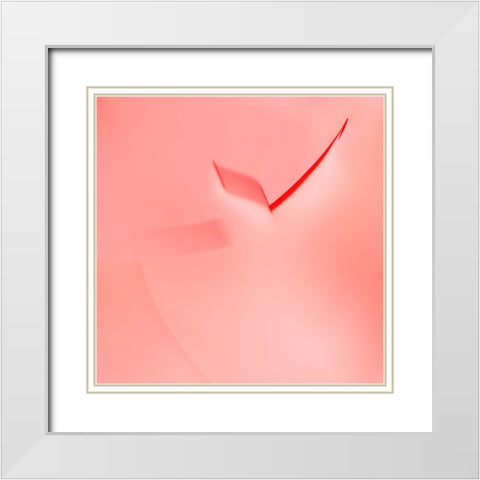 Hooc-Ky White Modern Wood Framed Art Print with Double Matting by Claes, Gilbert