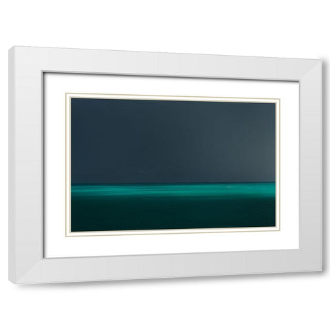 After The Rain I White Modern Wood Framed Art Print with Double Matting by Johansen, Viggo