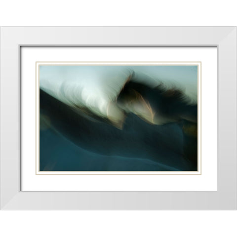 Untitled White Modern Wood Framed Art Print with Double Matting by Malovrh, Milan