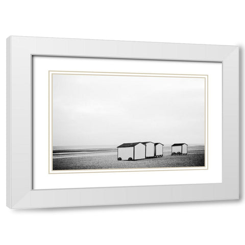 Missing Holidays White Modern Wood Framed Art Print with Double Matting by Claes, Gilbert