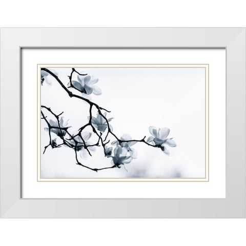 The White Queen White Modern Wood Framed Art Print with Double Matting by Eom, Gwangseop