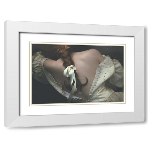 You Never Know... White Modern Wood Framed Art Print with Double Matting by Russocka, Magdalena