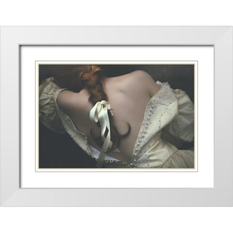 You Never Know... White Modern Wood Framed Art Print with Double Matting by Russocka, Magdalena
