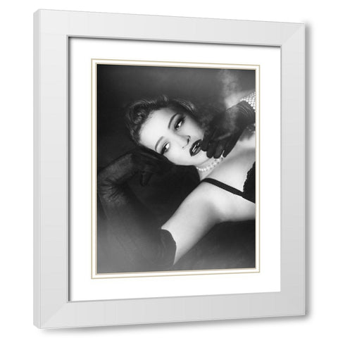 The Fabulous 40S White Modern Wood Framed Art Print with Double Matting by Schmitt, Monika